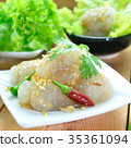 Tapioca Balls with Pork stuffed with various veget 35361094