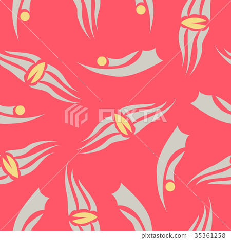 Seamless pattern. Vintage decorative elements. 35361258