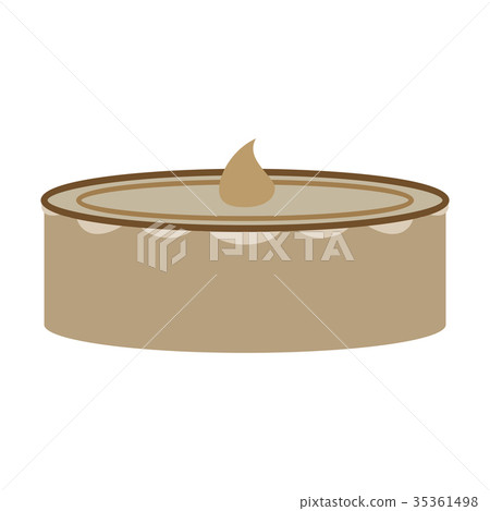 Sweet dessert in flat design Cheesecake 35361498