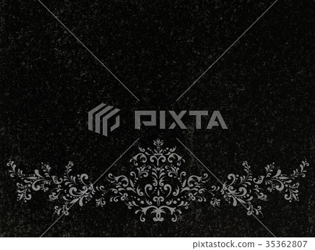decorated granite gravestone 35362807
