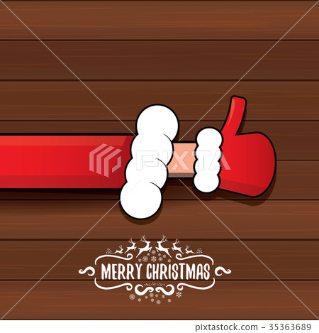 vector Santa Claus like hand icon isolated on-插圖素材 [35363689] - PIXTA圖庫