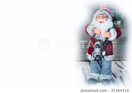 Christmas Santa Claus background retro style Christmas Santa Claus background retro style 35364318