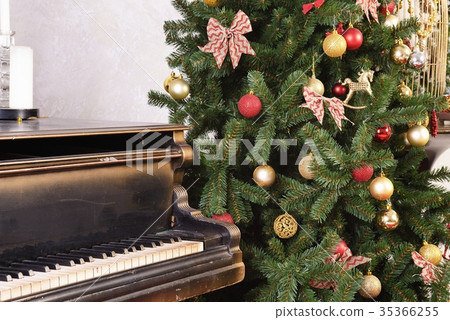 Christmas and New Year interior 35366255