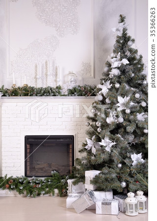 Christmas and New Year interior 35366263