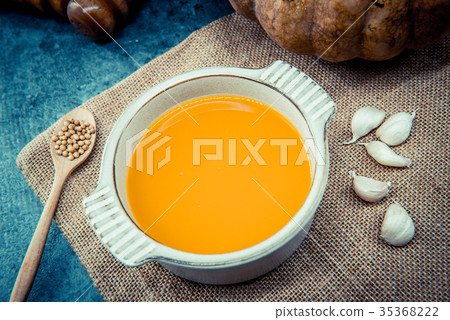 pumpkin soup for Halloween and Thanksgiving party pumpkin soup for Halloween and Thanksgiving party 35368222