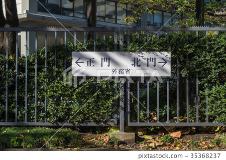 指導外交部入口的招牌 35368237