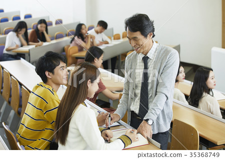 Professor, university student 35368749