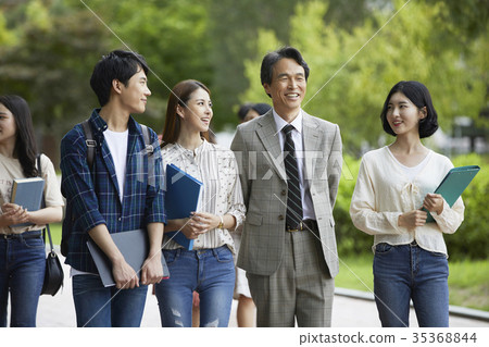 Professor, university student 35368844