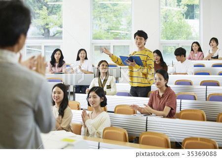Professor, university student Professor, university student 35369088