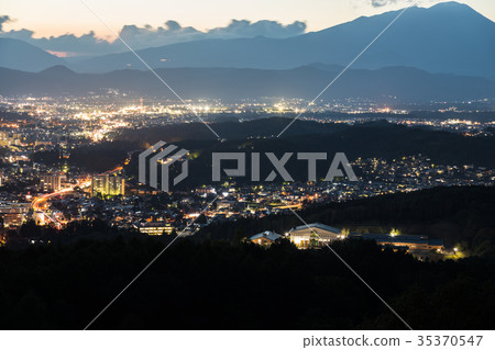盛岡市夜景[岩手縣] 35370547