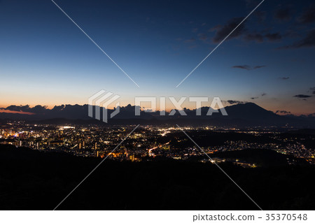 盛岡市夜景[岩手縣] 35370548