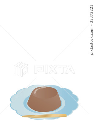 Today's sweets water yokan 35372223