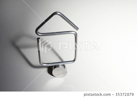 House standing on a saucer House standing on a saucer 35372879