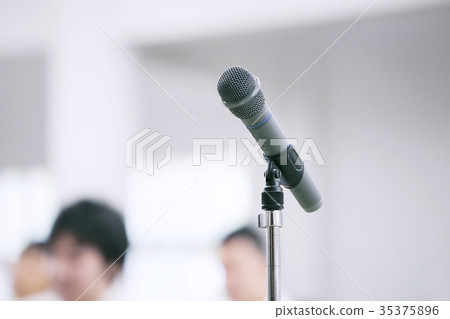 Stand microphone image Stand microphone image 35375896