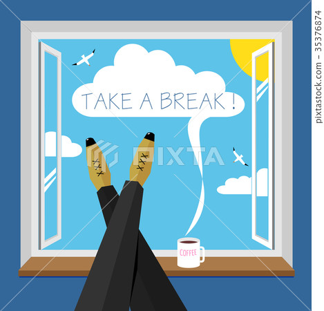 Funny poster a break 35376874