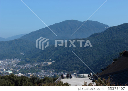 從京都Shogunzuka看見的Mt. Hiei 35378407