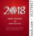 2018 Happy New Year Background 35379957