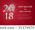 2018 Happy New Year Background 35379970