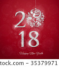 2018 Happy New Year Background 35379971