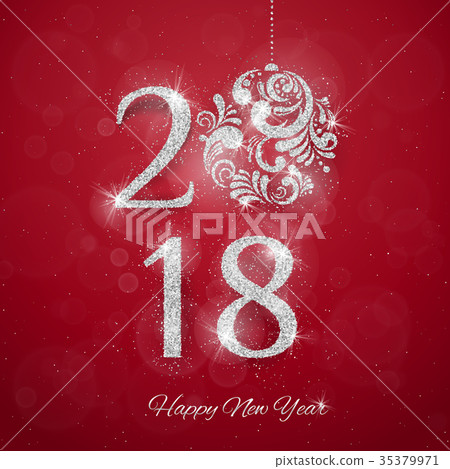 2018 Happy New Year Background 2018 Happy New Year Background 35379971