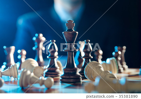 Chess financial, leader strategy in business 35381890
