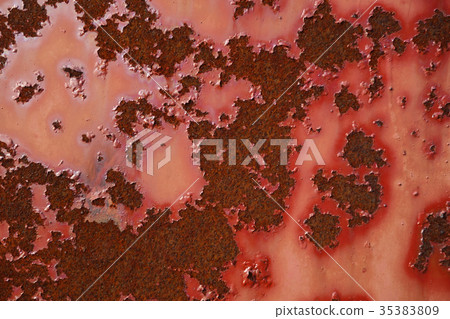 Rusted iron plate 35383809