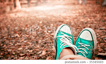 Sneakers pastel background. Sneakers pastel background. 35385083
