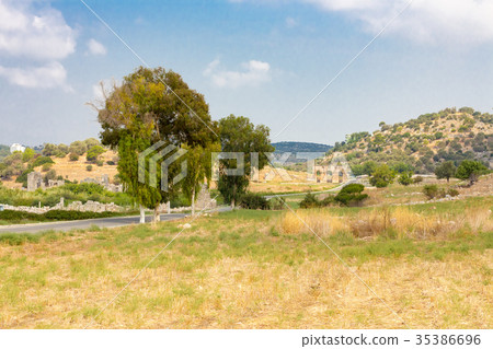 Road to the gate of Patara Road to the gate of Patara 35386696