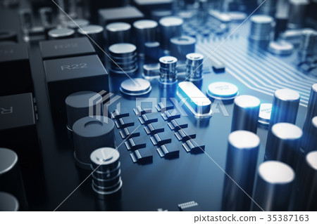 3D rendering Central Computer Processors CPU 35387163