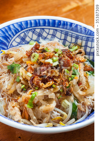 台灣美食滷味小菜燙青菜米粉湯板條 35387309