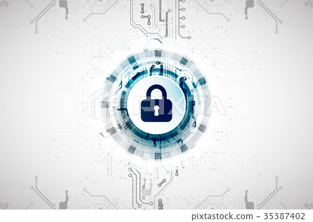 Protection concept. System privacy. 35387402