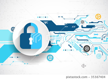 Protection concept. System privacy. 35387404