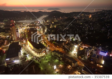 Twilight in the Kanmon Strait (west side) 35387539
