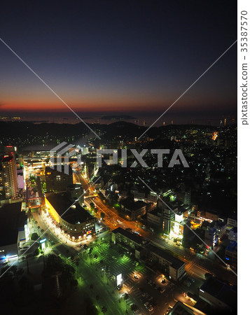 Twilight in the Kanmon Strait (west side) 35387570