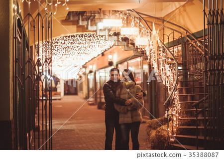 Couple at the street Couple at the street 35388087