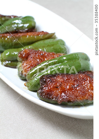 釀辣椒,日式甜辣湯 釀辣椒,日式甜辣湯 35388400
