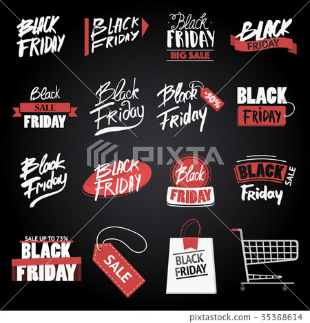 Black Friday Sale Poster Background. Handwritten Black Friday Sale Poster Background. Handwritten 35388614