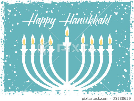Postcard for Festival of Lights Hanukkah Postcard for Festival of Lights Hanukkah 35388639