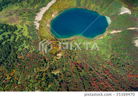 Witch's eyes aerial view Witch's eyes aerial view 35389470