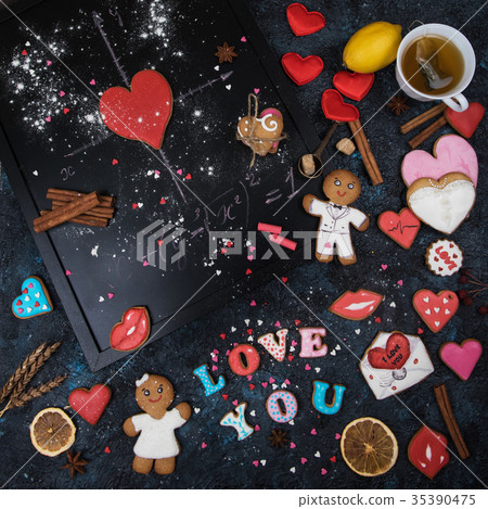 Math, hearts, formula of love Math, hearts, formula of love 35390475