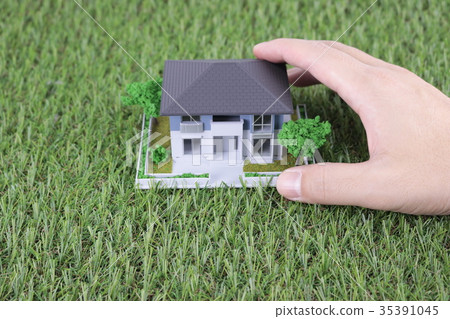 Hands that support the housing Hands that support the housing 35391045