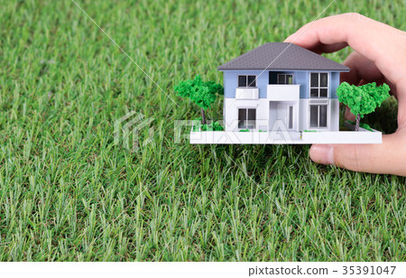 Hands that support the housing Hands that support the housing 35391047
