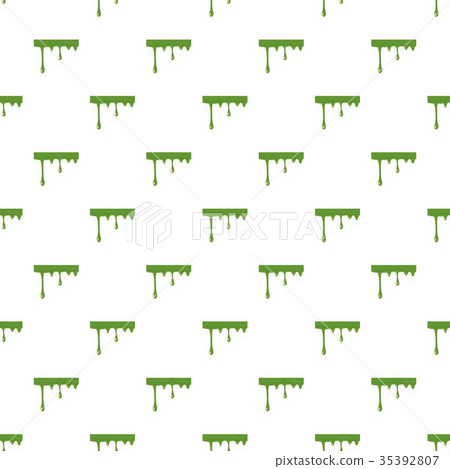 Oozing slime isolated on white background Oozing slime isolated on white background 35392807