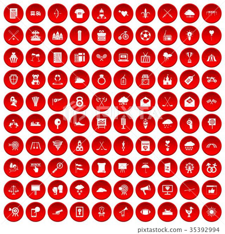 100 arrow icons set red 100 arrow icons set red 35392994
