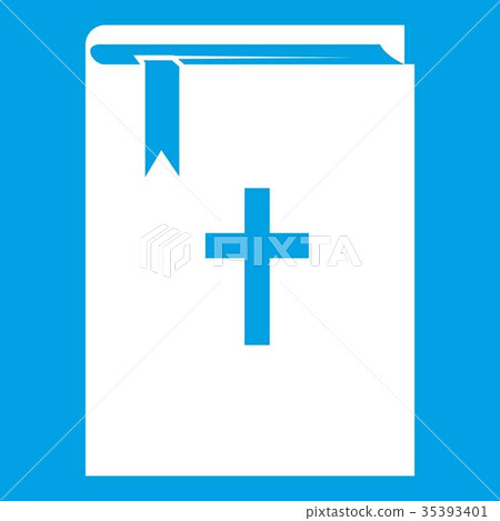 Bible icon white Bible icon white 35393401