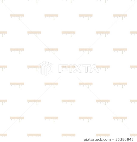 Dripping down milk pattern - Stock Illustration [35393945] - PIXTA