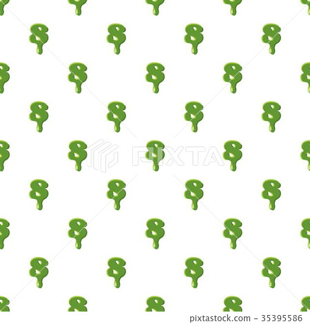 Numder 8 made of green slime Numder 8 made of green slime 35395586