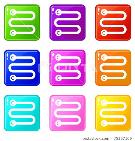 Heated towel rail set 9 Heated towel rail set 9 35397109