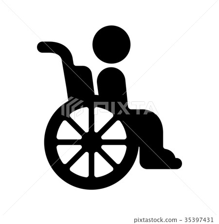 輪椅護理福利圖標 35397431