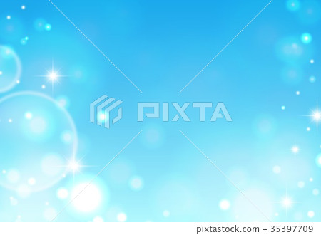 Sparkling soap bubble blue Sparkling soap bubble blue 35397709